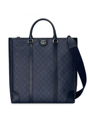 Шопинг чанта Gucci синьо