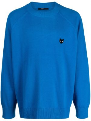 Pullover mit rundem ausschnitt Zzero By Songzio blau