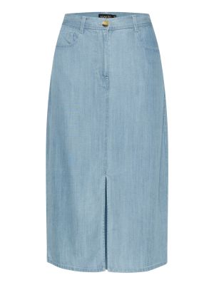 Džínsová sukňa Soaked In Luxury modrá