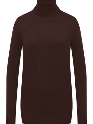 Кашемировый свитер Dolce & Gabbana коричневый