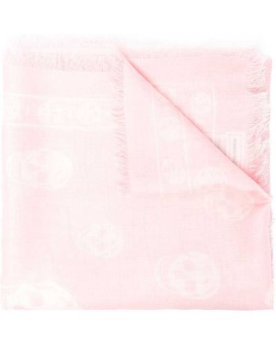 Falda con estampado Alexander Mcqueen rosa