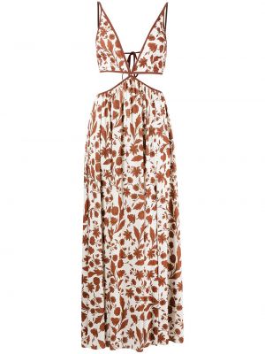 Trykt floral dress Bec + Bridge hvit