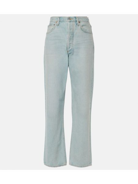 Straight jeans Agolde blå