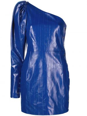 Коктейлна рокля с пайети Rotate синьо