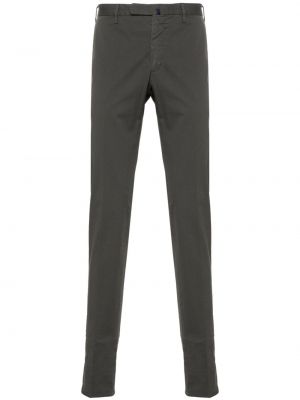 Pantalon chino slim en coton Incotex gris