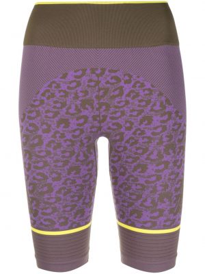 Pantaloni scurți pentru ciclism Adidas By Stella Mccartney violet