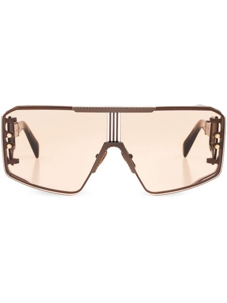 Sluneční brýle Balmain Eyewear hnědé