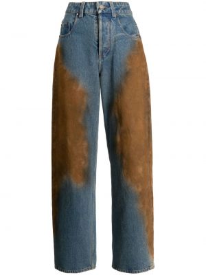 High waist jeans ausgestellt Uma Wang