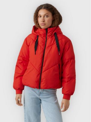 Pernata jakna Vero Moda crvena