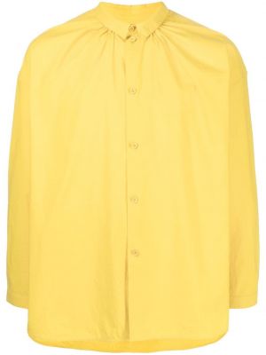 Lněná košile Toogood žlutá