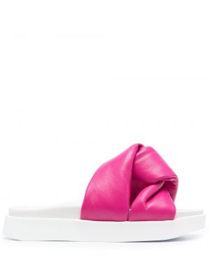 Кожени ниски обувки Inuikii розово