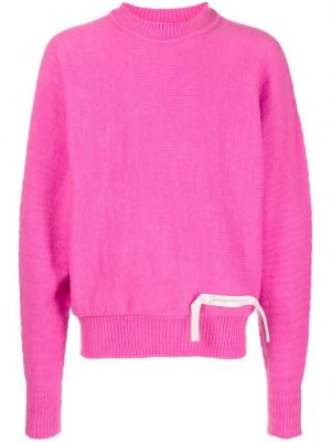 Пуловер Jacquemus розово