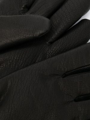 Rękawiczki skórzane Carhartt Wip czarne
