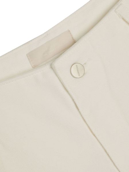 Shorts en jean Amomento blanc
