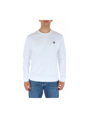 Sweatshirt mit rundem ausschnitt North Sails weiß