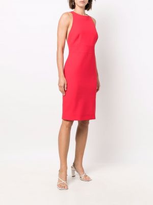 Červené šaty bez rukávů Boutique Moschino