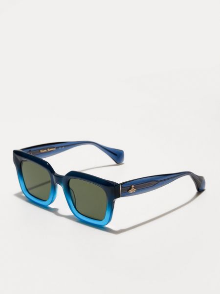 Okulary przeciwsłoneczne Vivienne Westwood niebieskie