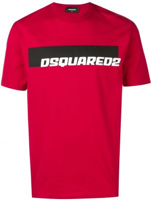 Тениска Dsquared2 червено