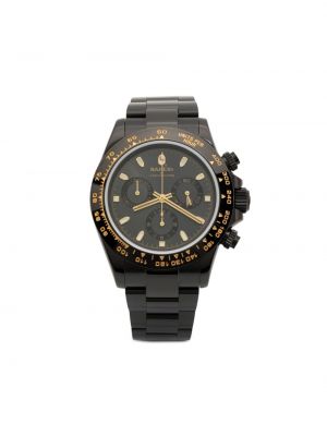 Armbanduhr aus edelstahl A Bathing Ape® schwarz