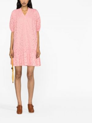Šaty Dvf Diane Von Furstenberg růžové