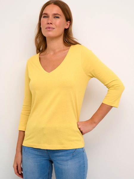 T-shirt Cream giallo