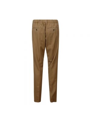 Pantalones de cuero Myths marrón