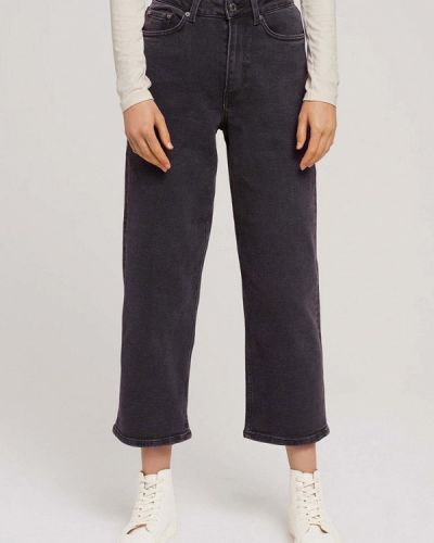 Широкие джинсы Tom Tailor Denim, серые