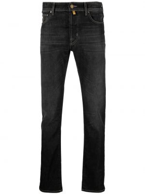 Slank stretch jeans Jacob Cohen svart