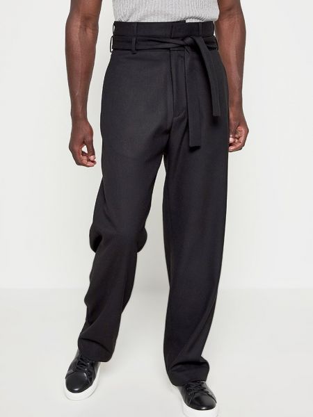 Spodnie klasyczne Martin Asbjorn czarne