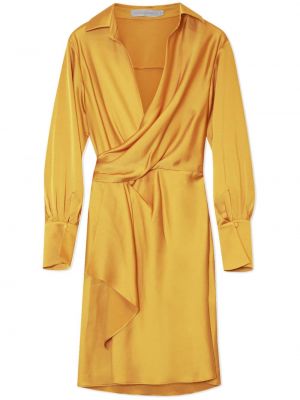 Mini-abito a maniche lunghe Simkhai oro