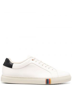 Lær sneakers Paul Smith hvit