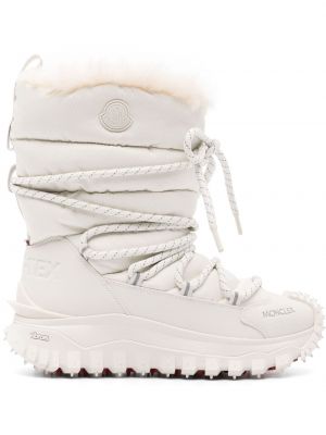 Sniego batai Moncler balta