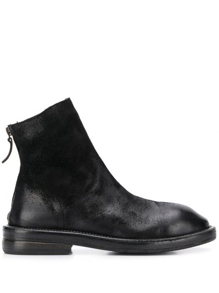 Ankle boots na obcasie chunky Marsell czarne