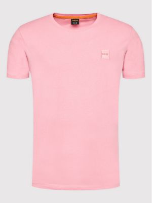T-shirt Boss, różowy