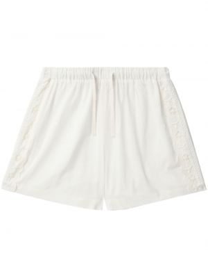 Shorts aus baumwoll Sea weiß