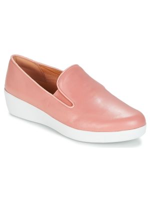 Pantofi slip-on Fitflop roz