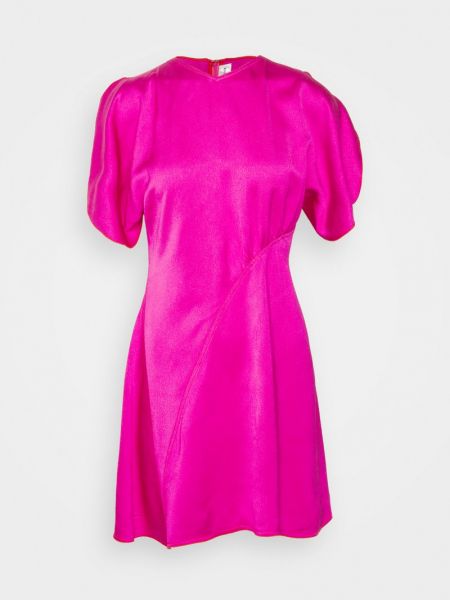 Fioletowa sukienka wieczorowa Victoria Beckham