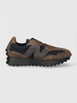 Sneakersy New Balance 327 brązowe
