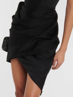 Mini robe en crêpe Vivienne Westwood noir