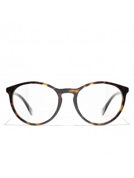 Okulary korekcyjne Chanel brązowe