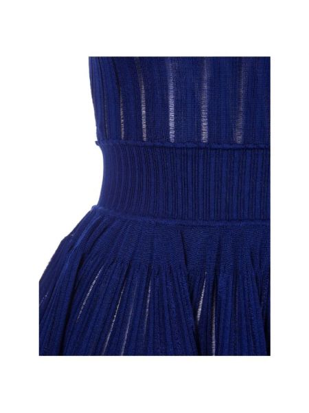 Mini vestido Alaïa azul