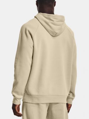 Fleece hoodie Under Armour beige