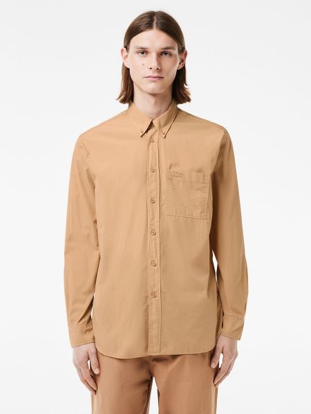 Camisa bootcut Lacoste beige