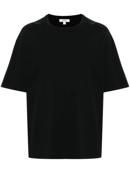 Памучна тениска Agolde черно