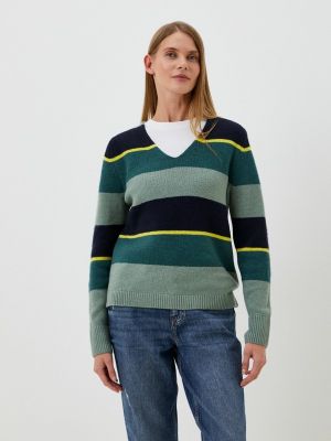 Пуловер S.oliver зеленый
