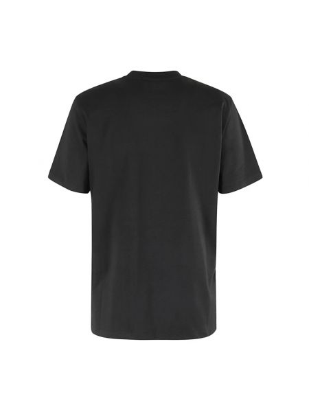 Koszulka bawełniana casual Msgm czarna