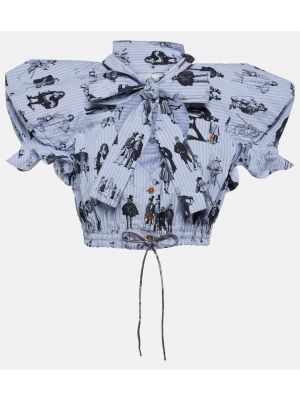 Top bawełniany z nadrukiem Vivienne Westwood