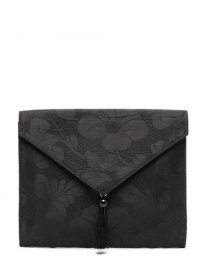 Жакардови чанта Versace Pre-owned черно