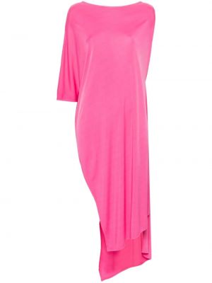Asimetrična haljina Faliero Sarti ružičasta