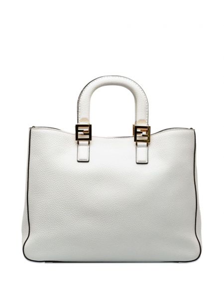 Shopper handtasche Fendi Pre-owned weiß